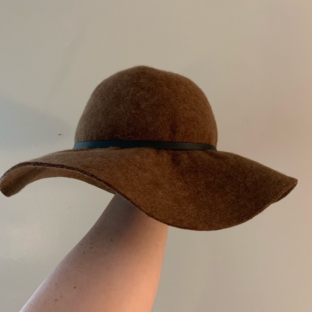 Brown Wool Hat